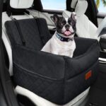 HEGGCOOE Hunde-Autositz mit Memory-Schaum – Sicherer Boostersitz für kleine bis mittlere Hunde