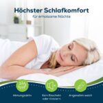 Sensalou Matratzenschoner 120x200 cm wasserdicht – Atmungsaktiver Nässeschutz für Jugendbetten – Bild 3