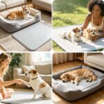 RARIRO Kühlmatte für Hunde & Katzen S 40x50 cm – Gel-Kühlpad für Sommer – Bild 8