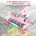 Dzaki Akku Staubsauger 50.000 Pa, 55 Min. Laufzeit – Kabellos mit Anti-Tangle & LED für Tierhaare – Bild 7