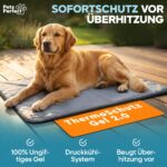 Pets Perfect Selbstkühlende Kühlmatte für Hunde & Katzen – Druckaktiviertes Gel ohne Strom – Bild 2