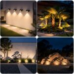 FIFlying LED-Gartenstrahler 4 in 1 mit 14m Kabel – 600 Lumen Gartenbeleuchtung IP65 – Bild 7