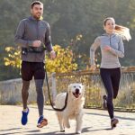 Heelay Joggingleine mit Bauchgurt & Hüfttasche – Freihandleine für alle Hundegrössen – Bild 2