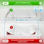 FLIPLINE Wickelaufsatz für Hemnes Kommode 85x75x13cm – Doppel-Befestigung & kippsicher – Bild 4
