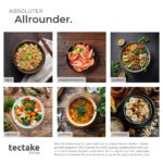 tectake® Reiskocher 1,8 l mit Dampfgarer – Multifunktionales Kochgerät für bis zu 10 Portionen – Bild 5