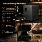 COSTWAY Eiswürfelmaschine für Eiskugeln – 150 Stück/Tag, 5cm Kugeln, Selbstreinigung – Bild 7