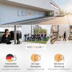 SSC-LUXon PALISO Steckdosensäule mit G9 Licht & 2 Steckdosen – IP44 Pollerleuchte – Bild 8