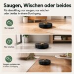 Vexilar W9 Saugroboter mit Wischfunktion – 8000 Pa Saugkraft & 180 Min Akkulaufzeit – Bild 4