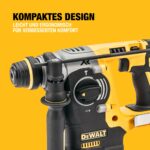 DEWALT DCH273P2T-QW SDS-plus Akku-Kombihammer 18V – Profi-Schlagbohrmaschine mit 2x5Ah – Bild 3