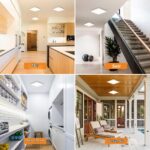 slochi 2er Set LED Deckenleuchte mit Radar-Bewegungsmelder – 15W, 1500 Lumen, 3 Farbtemperaturen – Bild 7