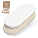 mimaDu 2er Set Spannbettlaken 75x35 cm – Bio-Baumwolle GOTS für Kinderwagen & Moseskorb