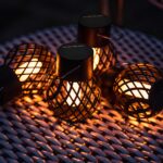 GIGALUMI Solar Hängeleuchten 8er-Set mit LED-Flammeneffekt – Wasserdicht IP65 für Garten – Bild 7