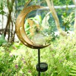 Fee Mond Solarleuchte Garten – Wasserdicht Deko mit 8h Leuchtdauer von LOVERUIS – Bild 3