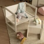 roba Sitzbank Cashmere/Beige – 2-in-1 Wendebank mit 2 Sitzhöhen für Kinder ab 2 Jahren – Bild 9