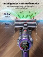 SMOTURE Akku Staubsauger VAC02 55.000 Pa – 70 Min Laufzeit, Automodus & Anti-Tangle für Tierhaare – Bild 6