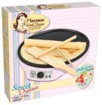 Bestron ASW602PBS Crêpes-Maschine – Profi-Crêpes-Maker in Rosa mit Antihaftbeschichtung – Bild 7