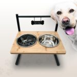 PetVita Hundenapf-Futterstation mit 12-fach Höhenverstellung – Wandmontierbar – Bild 7