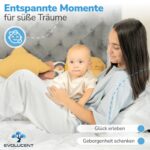 EVOLUCENT Bettgitter 200cm – Rausfallschutz ohne Verschrauben für Boxspringbett & Elternbett – Bild 9