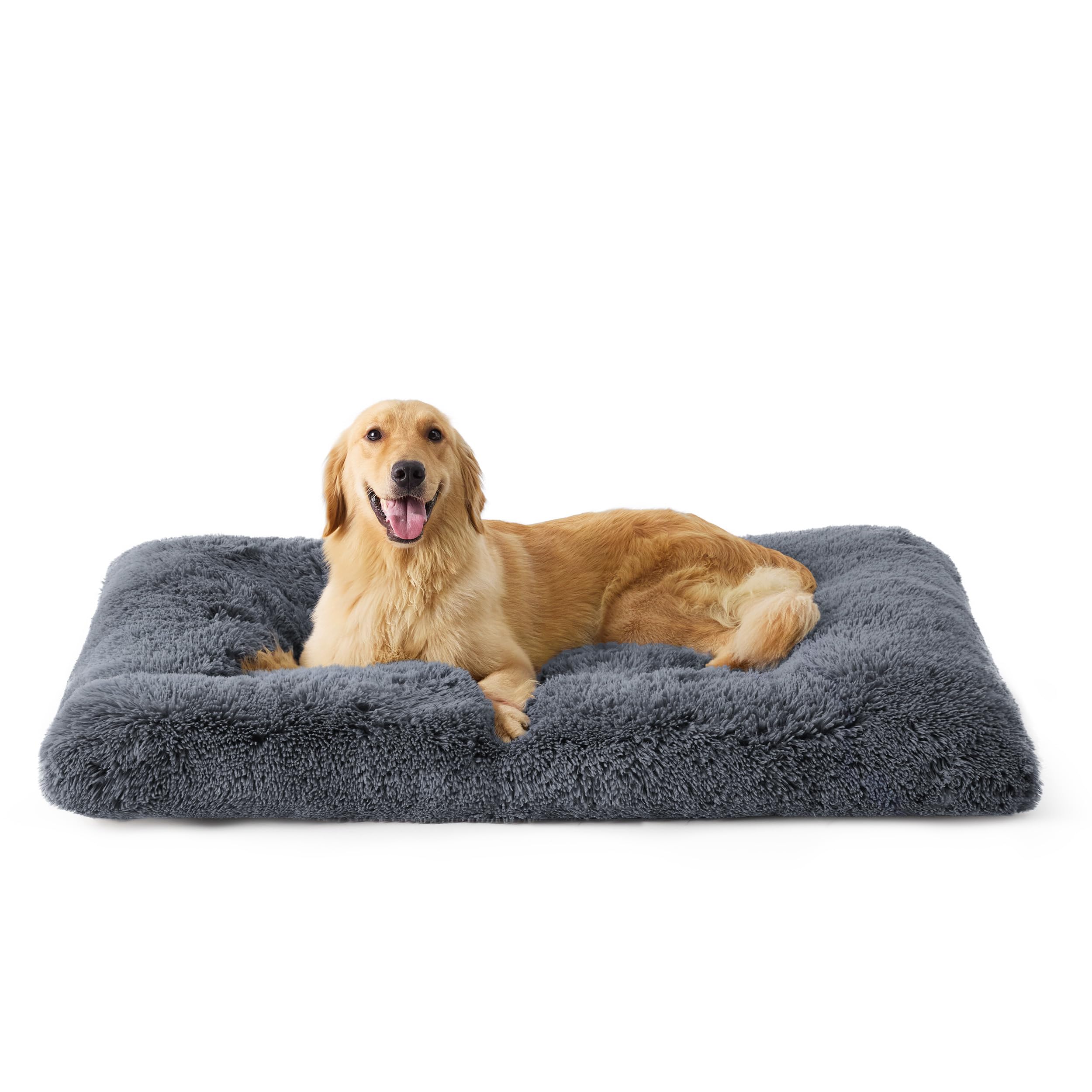 BEDSURE XL Hundebett 104x69cm Sherpa-Fleece – Beruhigendes Hundekissen für Grossrassen