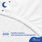 NatureMark 2er Pack Kinderspannbettlaken 70×140 cm – Frottee, hautfreundlich & rutschsicher – Bild 5