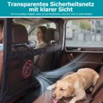 Hundegitter für Auto mit Metallrahmen – Universal Trenngitter für Rücksitz & Kofferraum – Bild 4