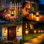 SCNNC Solar-Hängelaternen 2er Set – IP65 Wasserdicht mit LED Warmweiss für Garten & Terrasse – Bild 6