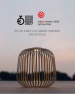 LUUK Studio Solarlampe S Nomad Braun – Dimmbare Solar-Designleuchte mit USB-C & Windlicht-Funktion – Bild 8