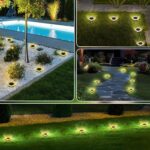 FLOWood Solar Bodenleuchten 6er Set – IP65 Wasserdicht, 8 LEDs, 8–10h Laufzeit – Bild 6