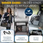 PfotenPass Flugtransporttasche 55×40×23 cm – Airline-zugelassene Hundetasche & Katzentransportbox – Bild 3