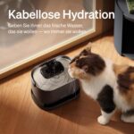PETLIBRO Dockstream Katzenbrunnen Kabellos – Batteriebetrieben mit Bewegungsmelder & 5000mAh Akku – Bild 3