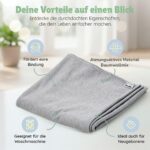 Fivelo Elastisches Babytragetuch 510x55cm – Ergonomisch & Atmungsaktiv ab Geburt – Bild 6