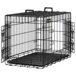 Feandrea Hundekäfig M klappbar mit Doppeltüren – sicher & transportabel