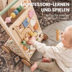 Tiny Land Lauflernwagen Holz – Laufhilfe mit Bremse & Geschwindigkeitskontrolle ab 1 Jahr – Bild 7