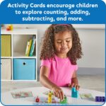 Learning Resources Numberblocks MathLink-Würfel 1-10 – Mathematik-Lernset für Vorschulkinder – Bild 4