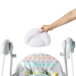 Bright Starts Whimsical Wild Automatische Babyschaukel – Tragbar & Zusammenklappbar mit 6 Melodien – Bild 8