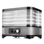 LEHMANN Dörrautomat 450W Edelstahl – Dörrgerät mit 5 Tabletts & 24h-Timer – Bild 9