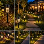 SC-Daily Solarleuchten 12er Set – Warmweiß Gartenbeleuchtung IP65 wasserdicht für Wege & Terrasse – Bild 6