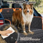 JOEJOY Kofferraumschutz Hund 185x105 cm – Wasserdichte Hundedecke mit Seitenschutz für SUV & Kombi – Bild 4
