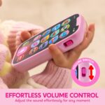 JOYIN Rosa Baby Smartphone mit Fernbedienung – Musikspielzeug & Lernspielzeug ab 6 Monaten – Bild 3