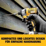 DEWALT 18V XR Brushless Combo-Kit – Schlagbohrschrauber & Schlagschrauber mit 2x5Ah Akkus – Bild 7