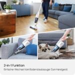 Vacmaster 2-in-1 Akkusauger 20V mit HEPA 13 Filter – Kabellos für Hartboden & Teppich – Bild 5
