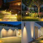 GEARLITE Solar LED Strahler 1200 Lumen – IP65 Gartenleuchte mit 1500 mAh Batterie, 2er Set – Bild 7