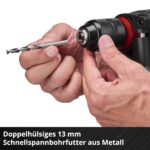 Einhell TE-ID 18 Li-Solo Akku-Schlagbohrmaschine – 18 V Power X-Change System – Bild 8