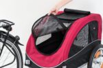 TRIXIE Fahrradanhänger für Hunde faltbar – bis 30 kg mit Bremsen & Regenschutz – Bild 5