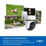 Tapo C530WS 360° Überwachungskamera Aussen – 3K 5MP Starlight Nachtsicht mit KI-Erkennung – Bild 8