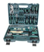 Brüder Mannesmann 87-teiliger Werkzeugkoffer – Profi-Werkzeugset mit Chrom-Vanadium-Stahl