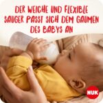 NUK Perfect Match Babyflaschenset – Adaptive Flaschen mit Anti-Colic für 0–6 Monate – Bild 2