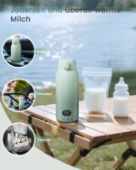 CHUNYEE Tragbarer Baby Flaschenwärmer 500 ml – 100W Schnellaufheizung mit USB-C für unterwegs – Bild 8