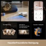 dreame Matrix10 Ultra Saugroboter – 30.000 Pa mit Multi-Mop-Wechselstation & 8 cm Hindernisüberwindung – Bild 12