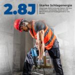 Dong Cheng 800W SDS-Plus Bohrhammer – 4-in-1 Multifunktionswerkzeug für Profi-Abbruch – Bild 3